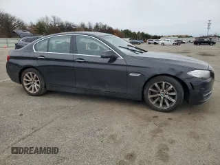 2014 BMW 5 Series 535i xDrive with VIN WBA5B3C57ED534912, listed as a Copart auction lot 80182374 with 134,604 mi miles and Non Repairable. Bid and sale history available at carsss.com. Image 4.