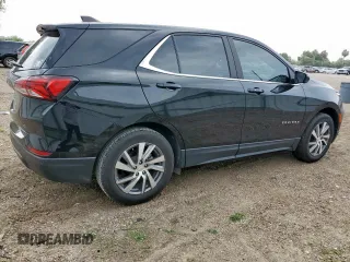 2022 Chevrolet Equinox LT z VIN 3GNAXKEV3NL256120, wystawiony jako Copart lot #58718415 z przebiegiem 14 037 mil mil oraz Szkoda całkowita • Salvage title. Historia ofert i sprzedaży dostępna na DreamBid. Obrazek 3.