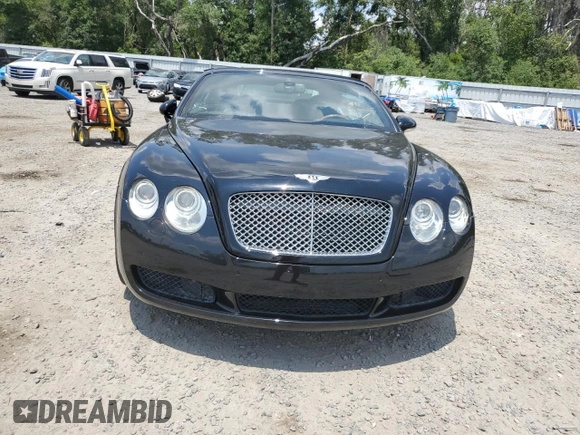 2007 Bentley Continental GT with VIN SCBDR33W97C045720, listed as a Copart auction lot 56370245 with 47,350 mi miles and Salvage Title. Bid and sale history available at DreamBid. Image 5.