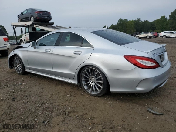 2015 Mercedes-Benz CLS-Class CLS 550 with VIN WDDLJ7DB9FA155251, listed as a Copart auction lot 70839843 with 111,123 mi miles. Bid and sale history available at carsss.com. Image 2.