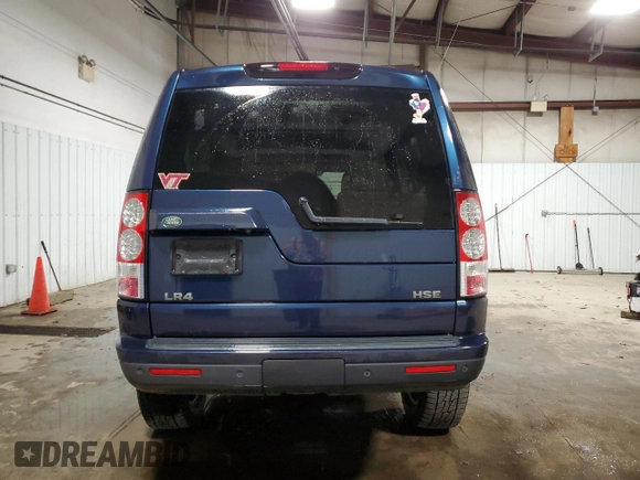 2013 Land Rover LR4 HSE with VIN SALAG2D46DA655264, listed as a Copart auction lot 47872325 with 153,026 mi miles and Salvage Title. Bid and sale history available at DreamBid. Image 6.
