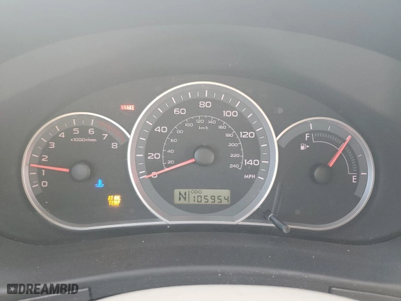 2008 Subaru Impreza Wagon (Natl) i w/Premium Pkg with VIN JF1GH61688H811030, listed as a Copart auction lot 81233104 with 105,954 mi miles and Salvage Title. Bid and sale history available at carsss.com. Image 9.