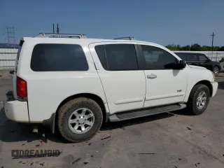 2006 Nissan Armada LE with VIN 5N1AA08B76N709202, listed as a Copart auction lot 59163645 with 214,784 mi miles and Clean title. Bid and sale history available at DreamBid. Image 3.