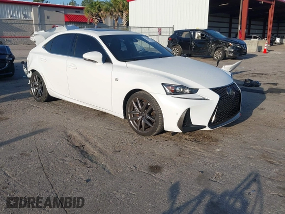 2019 Lexus IS 300 z VIN JTHBA1D21K5093168, wystawiony jako IAAI lot #42110034 z przebiegiem 68 351 mil mil oraz . Historia ofert i sprzedaży dostępna na DreamBid. Obrazek 1.