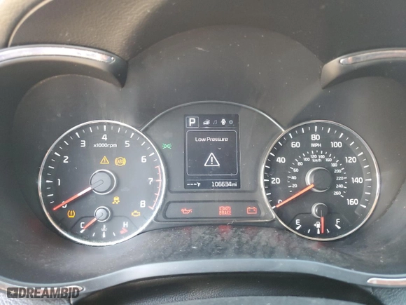 2018 Kia Forte S with VIN 3KPFL4A75JE191380, listed as a Copart auction lot 78148084 with 106,634 mi miles and Salvage Title. Bid and sale history available at carsss.com. Image 9.