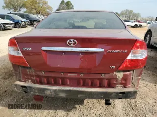 2004 Toyota Camry LE with VIN 4T1BF32K94U080450, listed as a Copart auction lot 50993005 with 141,265 mi miles and Salvage Title. Bid and sale history available at carsss.com. Image 6.
