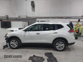 2016 Nissan Rogue SV with VIN KNMAT2MV6GP654743, listed as a IAAI auction lot 41836418 with 171,889 mi miles and . Bid and sale history available at DreamBid. Image 15.