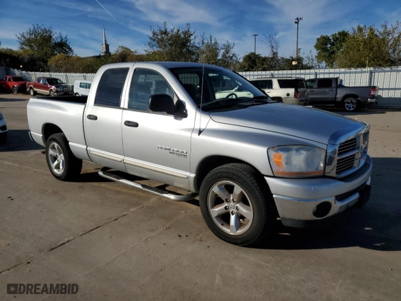 2006 Dodge Ram 1500 ST with VIN 1D7HA18N26J106609, listed as a Copart auction lot 80347644 with 161,746 mi miles and Salvage Title. Bid and sale history available at carsss.com. Image 4.