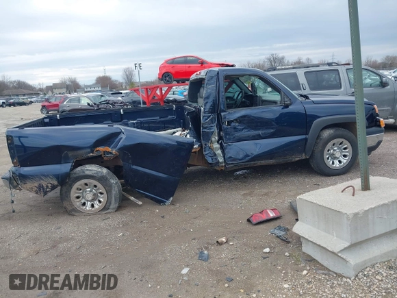 2006 Chevrolet Silverado 1500 Work Truck with VIN 3GCEC14X66G273992, listed as a IAAI auction lot 42093459 with 78,379 mi miles. Bid and sale history available at carsss.com. Image 12.