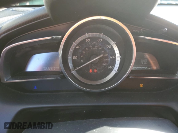 2016 Scion iA with VIN 3MYDLBZV5GY119019, listed as a Copart auction lot 46364155 with 76,697 mi miles and Salvage Title. Bid and sale history available at DreamBid. Image 9.