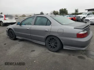 2003 Acura TL Type S w/Navigation System with VIN 19UUA56973A056955, listed as a Copart auction lot 80721594 with 153,180 mi miles and Salvage Title. Bid and sale history available at carsss.com. Image 2.