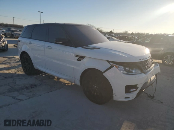 2016 Land Rover Range Rover Sport Autobiography with VIN SALWV2EF5GA571663, listed as a Copart auction lot 89187445 with 86,549 mi miles and Salvage title. Bid and sale history available at DreamBid. Image 4.