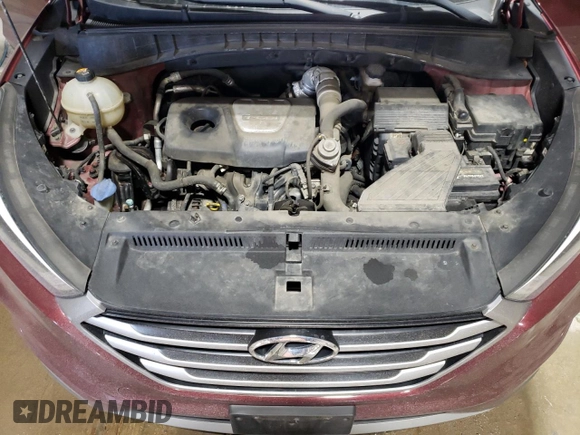 2017 Hyundai Tucson Sport with VIN KM8J3CA25HU552025, listed as a Copart auction lot 42800015 with 180,409 mi miles and Non Repairable. Bid and sale history available at DreamBid. Image 12.