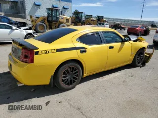 2006 Dodge Charger R/T with VIN 2B3KA53H56H385386, listed as a Copart auction lot 49863015 with 94,512 mi miles and Salvage Title. Bid and sale history available at carsss.com. Image 3.