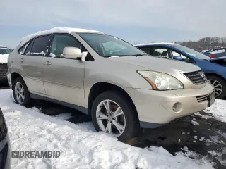 2006 Lexus RX 400h with VIN JTJHW31UX62006631, listed as a Copart auction lot 43288975 with 226,599 mi miles and Clean Title. Bid and sale history available at DreamBid. Image 4.