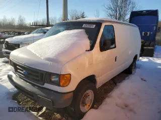 2006 Ford Econoline Cargo with VIN 1FTNE24L96HA66631, listed as a Copart auction lot 82038864 with Not Provided miles and Salvage Title. Bid and sale history available at carsss.com. Image 1.