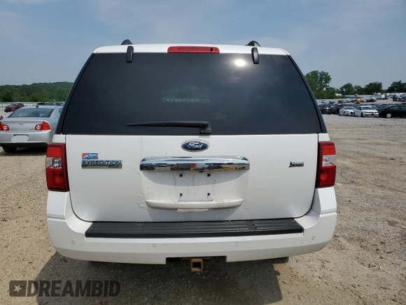 2011 Ford Expedition Limited with VIN 1FMJU2A56BEF45345, listed as a Copart auction lot 58817895 with 196,164 mi miles and Non repairable. Bid and sale history available at DreamBid. Image 6.