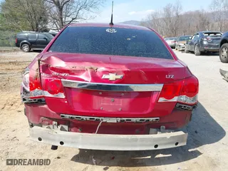 2012 Chevrolet Cruze LTZ with VIN 1G1PH5SC8C7137803, listed as a IAAI auction lot 41773255 with 136,268 mi miles. Bid and sale history available at carsss.com. Image 17.