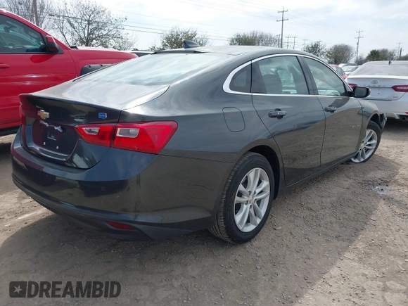 2017 Chevrolet Malibu Hybrid with VIN 1G1ZJ5SU3HF214824, listed as a IAAI auction lot 41571564 with 158,401 mi miles and . Bid and sale history available at DreamBid. Image 4.