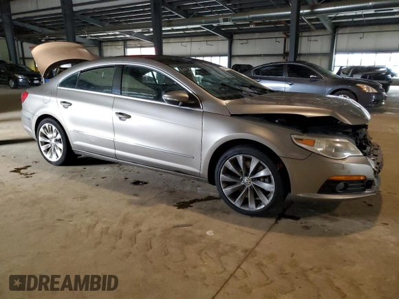 2011 Volkswagen CC Executive 4Motion with VIN WVWGU7AN7BE702120, listed as a Copart auction lot 78808094 with 123,030 mi miles and Salvage Title. Bid and sale history available at carsss.com. Image 4.