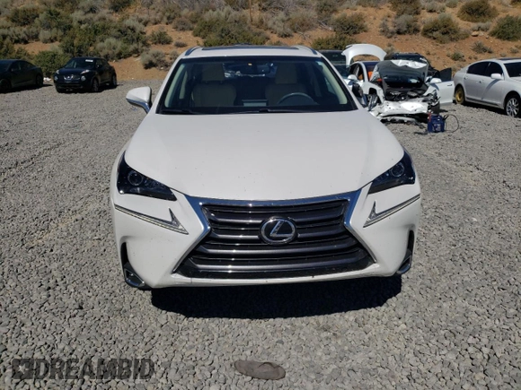 2017 Lexus NX 200t with VIN JTJBARBZ0H2114521, listed as a Copart auction lot 64690545 with 16,662 mi miles and Salvage title. Bid and sale history available at DreamBid. Image 5.