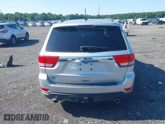 2011 Jeep Grand Cherokee Overland Summit with VIN 1J4RR6GT9BC535985, listed as a IAAI auction lot 42556913 with 108,845 mi miles and . Bid and sale history available at DreamBid. Image 16.