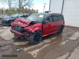 2016 Ford Flex SEL with VIN 2FMGK5C87GBA03604, listed as a IAAI auction lot 41345702 with 125,424 mi miles. Bid and sale history available at carsss.com. Image 18.