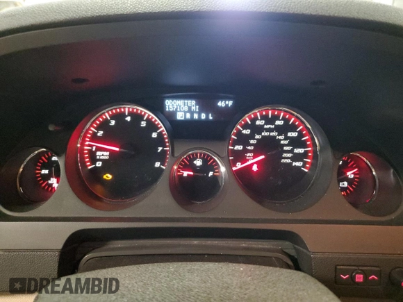2011 GMC Acadia Denali with VIN 1GKKVTED0BJ320251, listed as a Copart auction lot 52072865 with 157,108 mi miles and Clean Title. Bid and sale history available at carsss.com. Image 9.