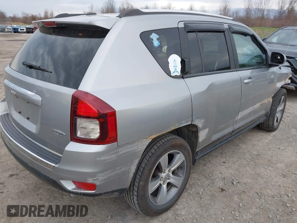 2017 Jeep Compass High Altitude with VIN 1C4NJDEB9HD122980, listed as a IAAI auction lot 42076489 with 115,626 mi miles and . Bid and sale history available at DreamBid. Image 4.