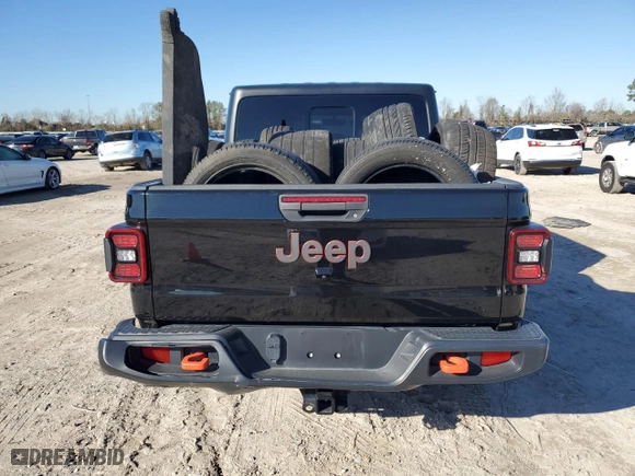 2022 Jeep Gladiator Mojave with VIN 1C6JJTEG7NL162696, listed as a Copart auction lot 42425665 with 0 mi miles and Salvage Title. Bid and sale history available at carsss.com. Image 6.