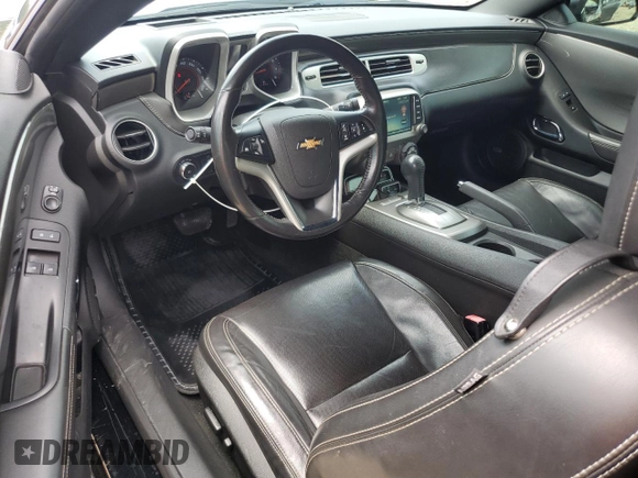 2014 Chevrolet Camaro LT with VIN 2G1FC1E38E9181073, listed as a Copart auction lot 64221745 with 107,906 mi miles and Salvage title. Bid and sale history available at DreamBid. Image 8.