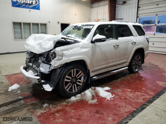2023 Toyota 4Runner Limited with VIN JTEKU5JR2P6176008, listed as a Copart auction lot 89392565 with 8,047 mi miles and Salvage Title. Bid and sale history available at carsss.com. Image 1.
