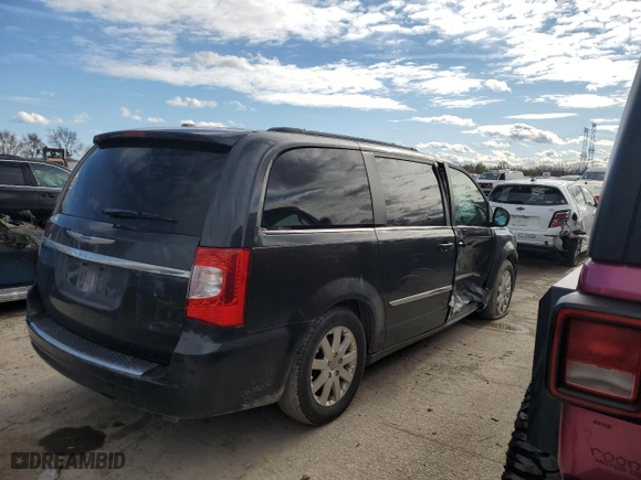 2012 Chrysler Town & Country Touring with VIN 2C4RC1BG9CR233528, listed as a Copart auction lot 81596684 with 277,977 mi miles and Salvage Title. Bid and sale history available at carsss.com. Image 3.