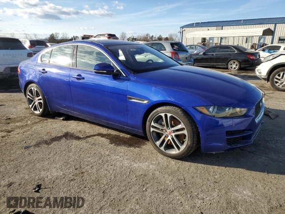 2017 Jaguar XE 35t Premium with VIN SAJAD4BV8HA961672, listed as a Copart auction lot 42923875 with 33,655 mi miles and Salvage Title. Bid and sale history available at DreamBid. Image 4.