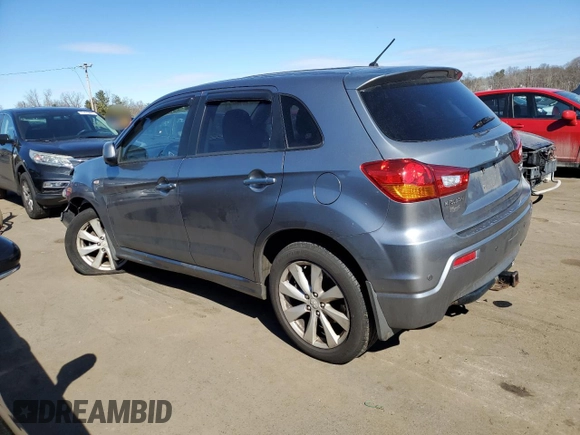 2012 Mitsubishi Outlander Sport SE with VIN JA4AR4AUXCZ004506, listed as a Copart auction lot 47519055 with 156,654 mi miles and Salvage Title. Bid and sale history available at carsss.com. Image 2.