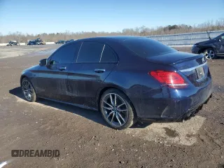 2020 Mercedes-Benz C 43 AMG with VIN WDDWF6EB3LR557917, listed as a Copart auction lot 88115195 with 29,456 mi miles and Salvage Title. Bid and sale history available at carsss.com. Image 2.