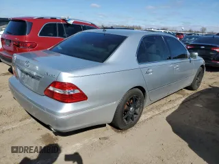 2005 Lexus LS 430 z VIN JTHBN36F350180801, wystawiony jako Copart lot #50137615 z przebiegiem 194 465 mil mil oraz Czysty tytuł • Clean title. Historia ofert i sprzedaży dostępna na DreamBid. Obrazek 3.