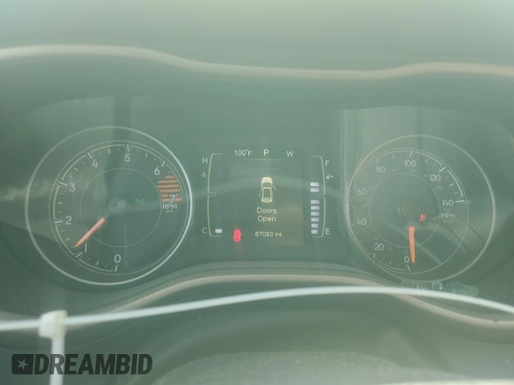 2016 Jeep Cherokee Sport with VIN 1C4PJMAB7GW203347, listed as a Copart auction lot 62055885 with 87,083 mi miles and Salvage title. Bid and sale history available at DreamBid. Image 9.