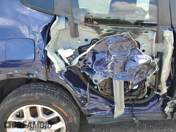 2017 Jeep Renegade Latitude with VIN ZACCJABB7HPE45338, listed as a Copart auction lot 56951665 with 168,286 mi miles and Salvage title. Bid and sale history available at DreamBid. Image 11.