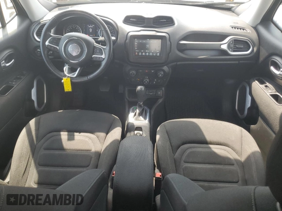 2020 Jeep Renegade Latitude with VIN ZACNJABB2LPL62415, listed as a Copart auction lot 55573955 with 37,003 mi miles and Clean Title. Bid and sale history available at carsss.com. Image 8.