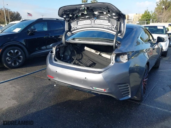 2016 Lexus RC 200t with VIN JTHHA5BC3G5001935, listed as a IAAI auction lot 41707143 with NaN miles. Bid and sale history available at carsss.com. Image 4.