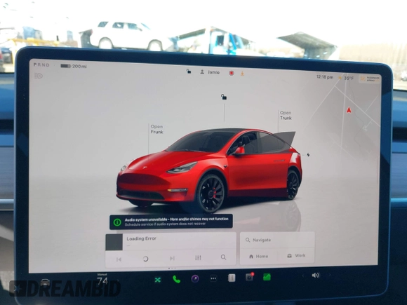 2023 Tesla Model Y Performance with VIN 7SAYGDEF5PF968855, listed as a IAAI auction lot 41499334 with 37,032 mi miles and . Bid and sale history available at DreamBid. Image 18.