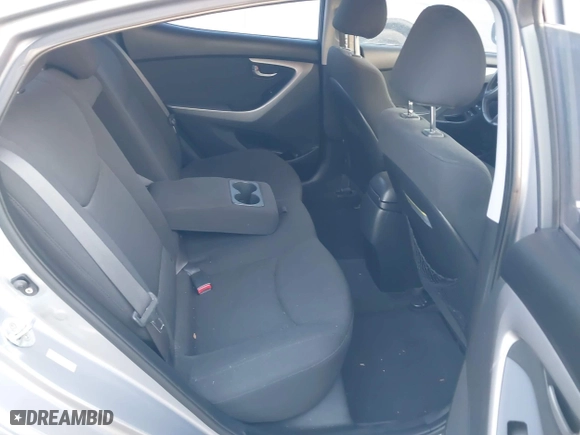 2016 Hyundai Elantra SE with VIN KMHDH4AE9GU557287, listed as a IAAI auction lot 41795124 with 112,140 mi miles. Bid and sale history available at carsss.com. Image 8.