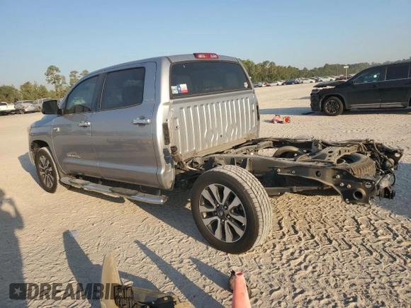 2019 Toyota Tundra 2WD SR5 with VIN 5TFFY5F1XKX248864, listed as a Copart auction lot 74768404 with 41,845 mi miles and Salvage Title. Bid and sale history available at carsss.com. Image 2.