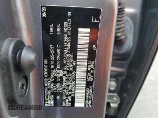 2021 Lexus NX 300 with VIN JTJDARBZ9M2179838, listed as a Copart auction lot 56742445 with 49,172 mi miles and Salvage title. Bid and sale history available at DreamBid. Image 14.