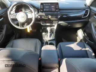 2021 Kia Seltos EX with VIN KNDERCAA9M7213448, listed as a Copart auction lot 49551385 with 58,771 mi miles and Salvage Title. Bid and sale history available at carsss.com. Image 8.