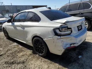 2016 BMW 2 Series M235i with VIN WBA1J7C59GV359763, listed as a Copart auction lot 81778914 with 120,497 mi miles and Salvage title. Bid and sale history available at DreamBid. Image 2.