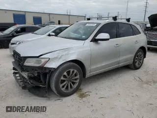2014 Audi Q5 Premium Plus with VIN WA1LFAFP6EA048460, listed as a Copart auction lot 50043484 with 130,278 mi miles and Clean Title. Bid and sale history available at carsss.com. Image 1.