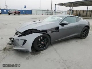 2016 Jaguar F-TYPE V6 S with VIN SAJWA6BU5G8K32360, listed as a Copart auction lot 44776055 with 65,762 mi miles and Salvage Title. Bid and sale history available at carsss.com. Image 1.