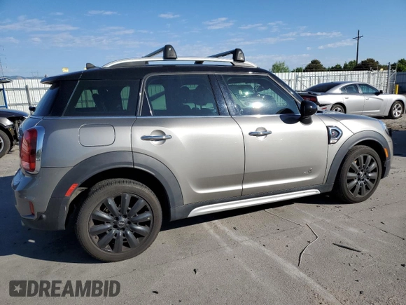 2019 MINI Countryman Cooper S with VIN WMZYT5C5XK3G92755, listed as a Copart auction lot 60106485 with 55,647 mi miles and Salvage title. Bid and sale history available at DreamBid. Image 3.
